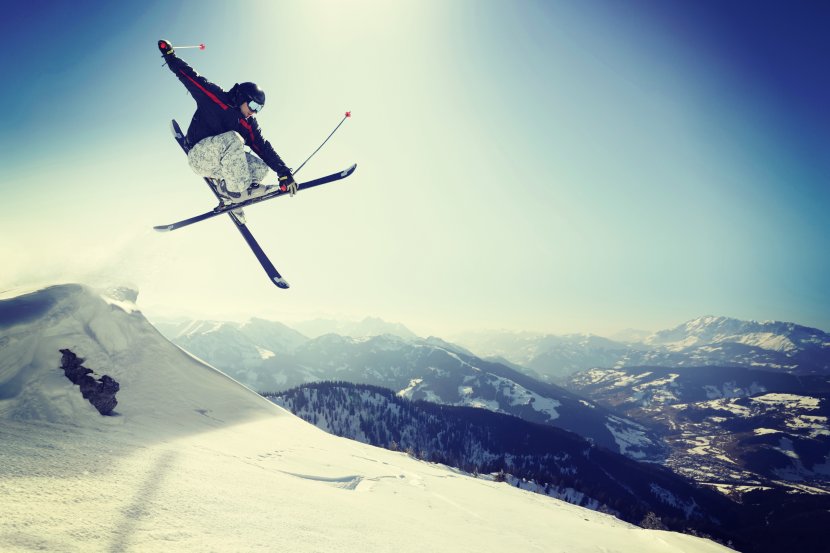Freestyle Skiing 4K Resolution Desktop Wallpaper Extreme Sport - Sports Equipment Transparent PNG