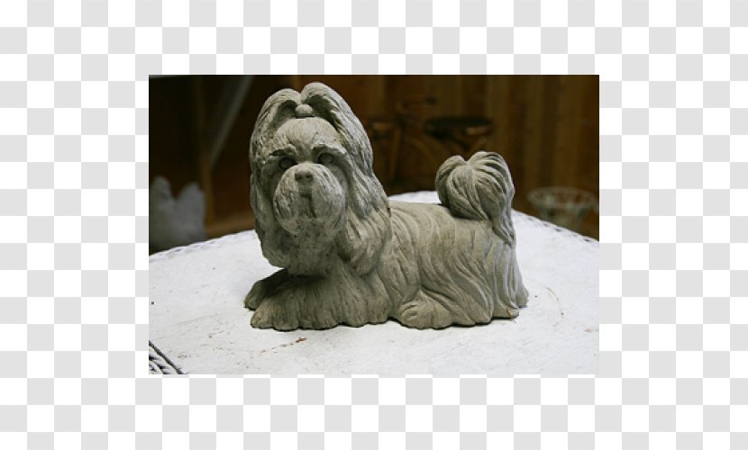 Lhasa Apso Shih Tzu Maltese Dog Puppy Companion - Garden Ornament Transparent PNG