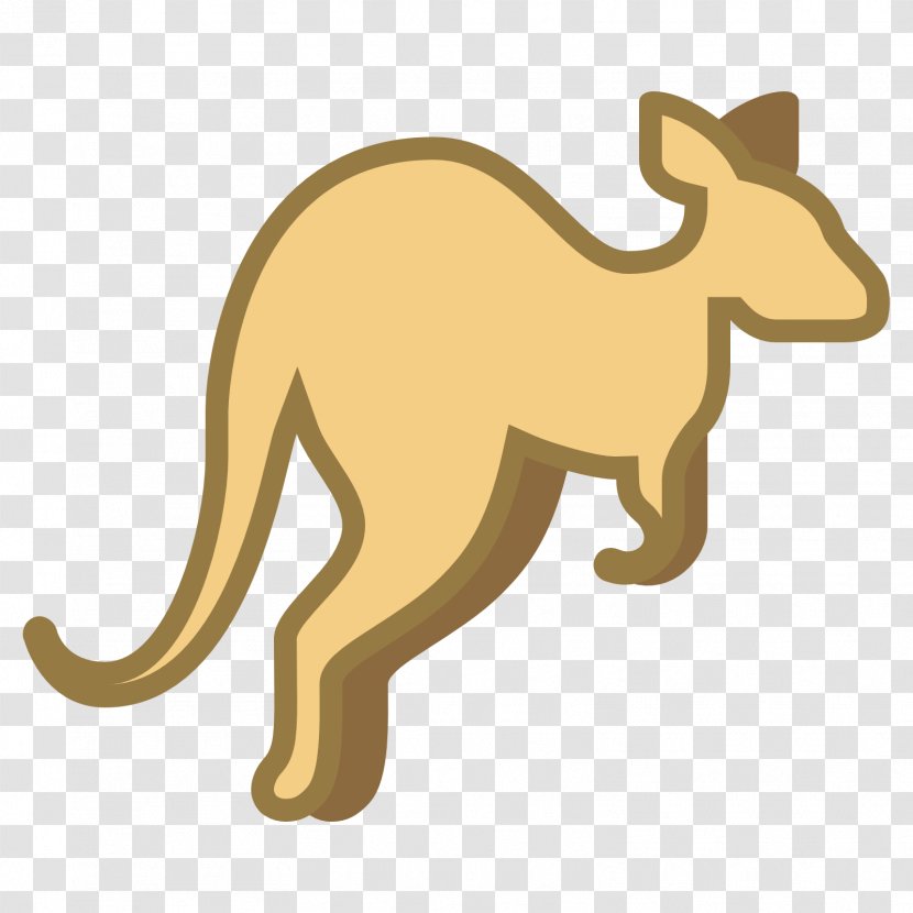 Kangaroo Google Chrome Clip Art - Tail Transparent PNG