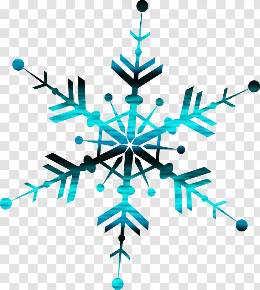 Christmas Snowflake Clip Art - New Year S Day - Snowflakes Transparent PNG