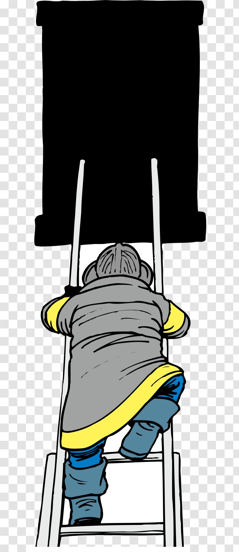 Laborer Ladder Clip Art - Climb The Workers Of Transparent PNG
