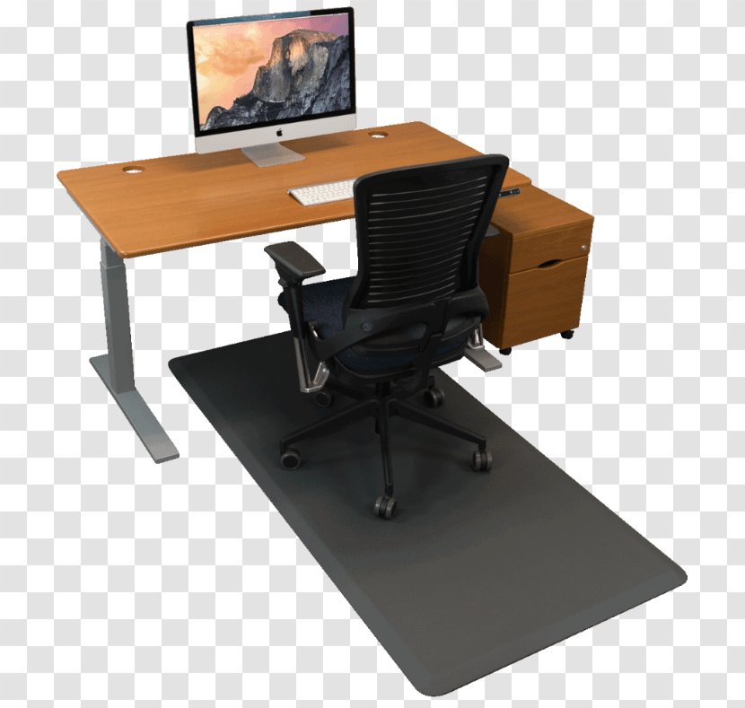 Standing Desk Table Mat Chair Transparent PNG