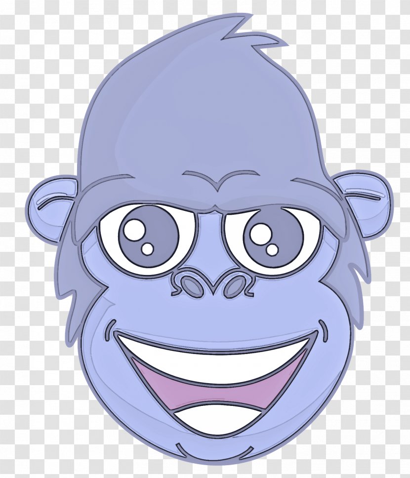 Cartoon Face Facial Expression Head Smile - Snout - Mouth Transparent PNG