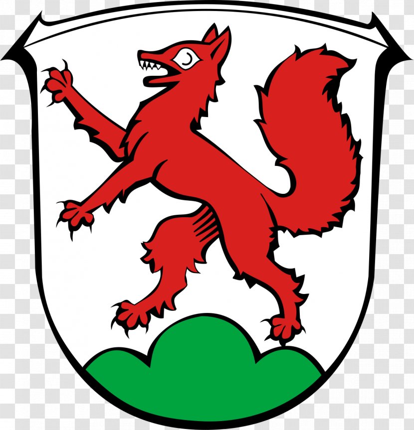 Wallau Red Fox Heraldry Coat Of Arms Fuchs - Artwork - Marburgbiedenkopf Transparent PNG