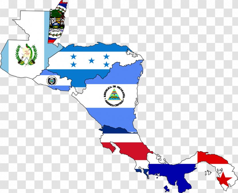 Guatemala United States Nicaragua National Flag Spanish - Central Transparent PNG