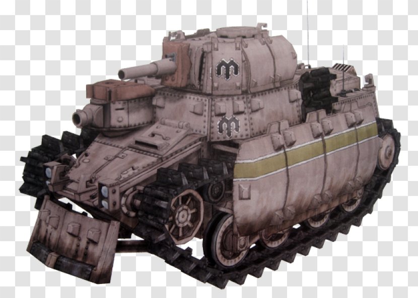 Valkyria Chronicles Churchill Tank Armoured Fighting Vehicle - Motor Transparent PNG