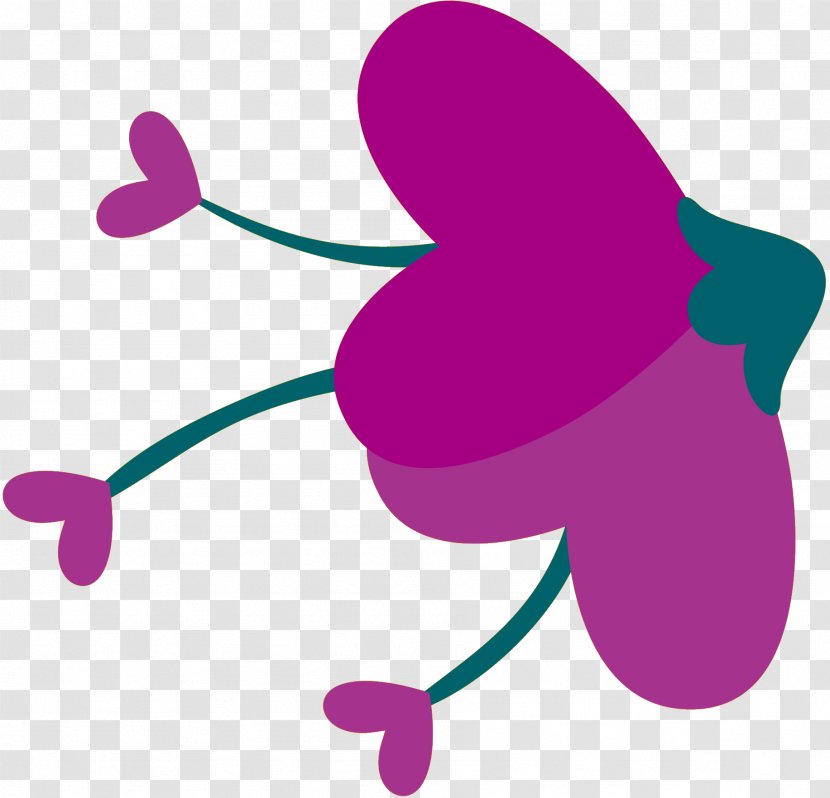 Clip Art Product Pink M Line Flowering Plant - Purple Transparent PNG
