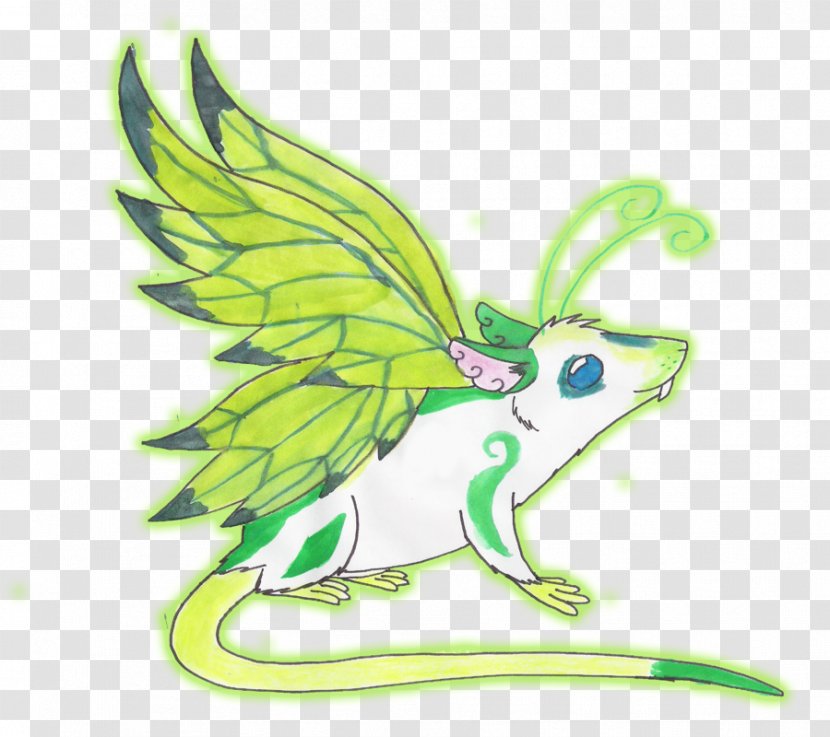 Insect Fairy Cartoon Leaf Illustration - Dragon Transparent PNG