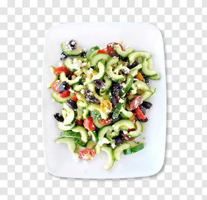 Greek Salad Food Spinach Recipe - Vegetarian Transparent PNG