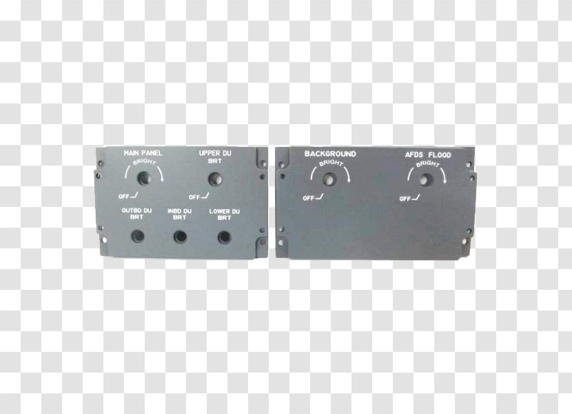 Electronic Component Radio Receiver Amplifier AV Electronics - Boeing 737 Transparent PNG