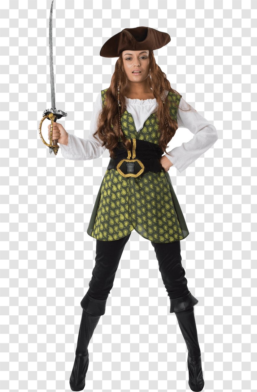 Costume Party Clothing Woman Piracy - Halloween - Masquerade Transparent PNG