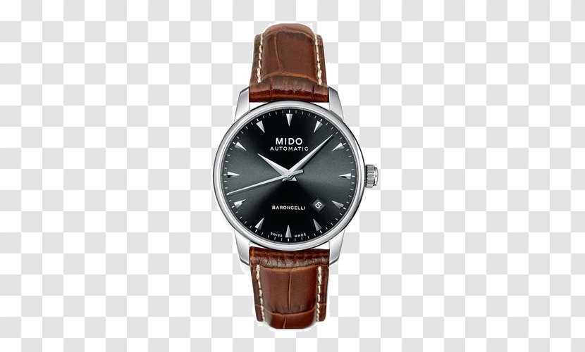 Le Locle Mido Automatic Watch Analog - Strap - Baroncelli Watches Transparent PNG