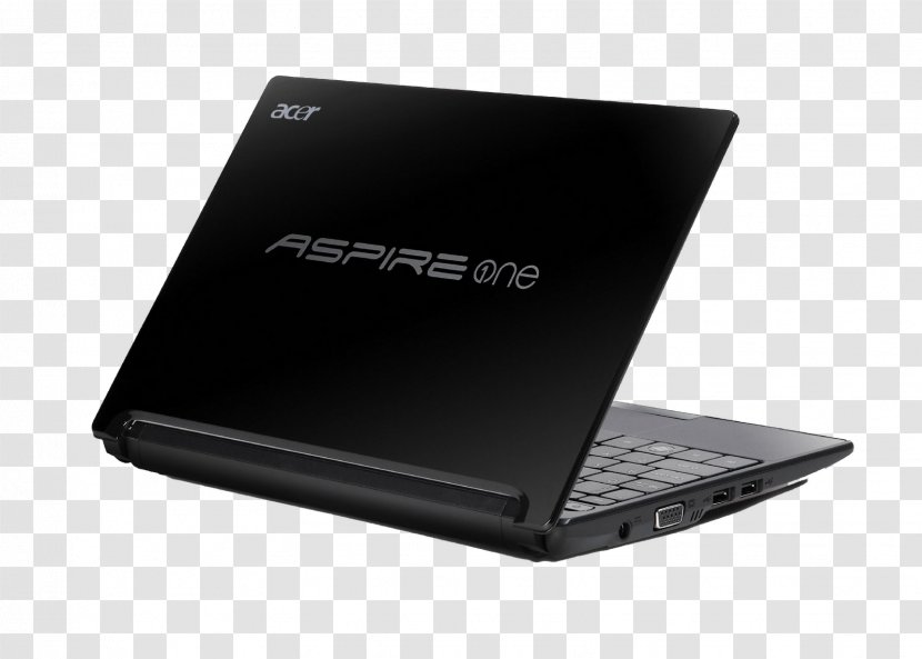 Laptop Acer Aspire One Netbook - Intel Atom Transparent PNG