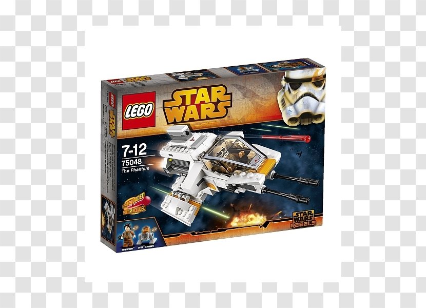 Lego Star Wars II: The Original Trilogy LEGO 75048 Phantom Toy Transparent PNG