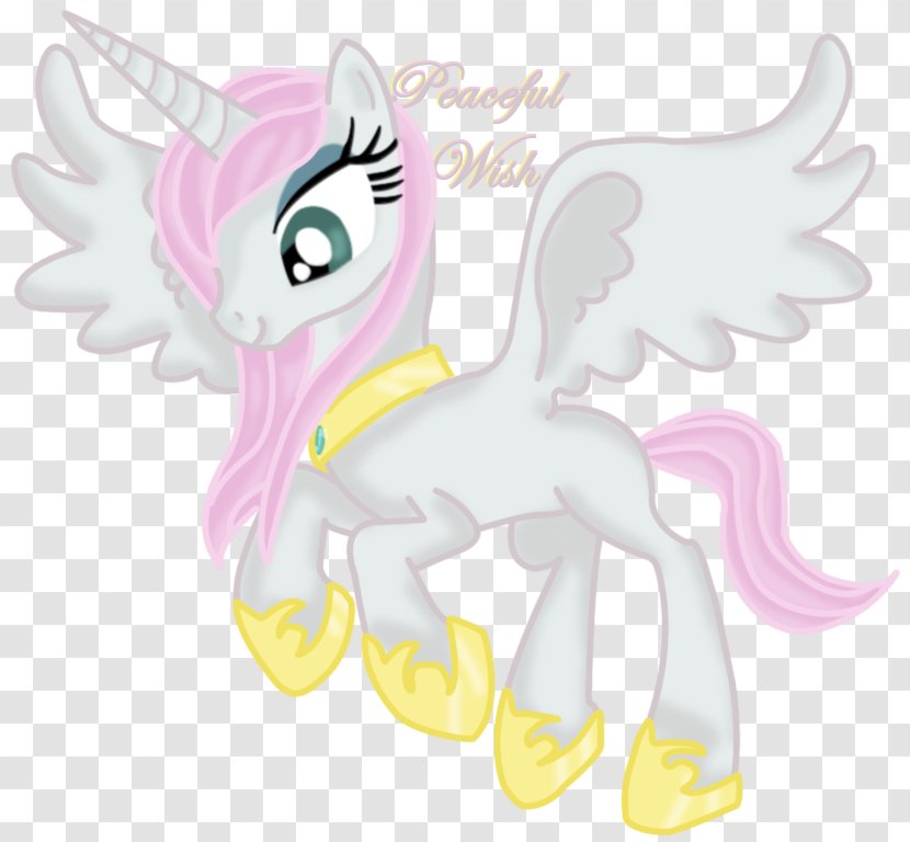 Horse Fairy Cartoon Pink M - Mythical Creature Transparent PNG