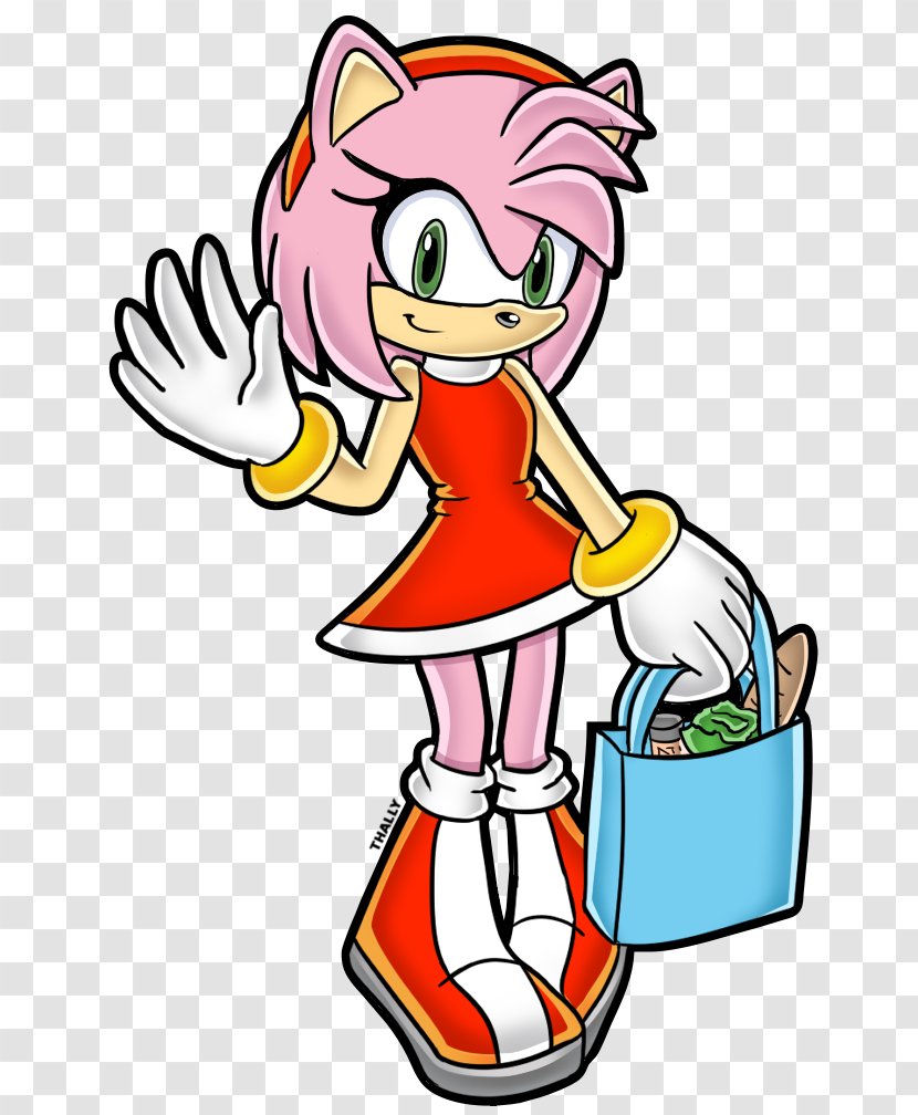 Sonic Adventure 2 Amy Rose The Hedgehog Cream Rabbit - Digital Art Transparent PNG