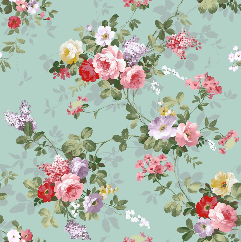 IPhone 6 Plus 4S 5 X - Rose Order - Hand Colored Flower Pattern Transparent PNG