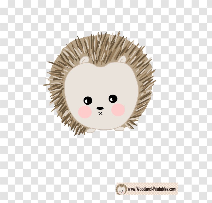 Hedgehog Foal Paper Wall Decal Sticker - Porcupine - Woodland Transparent PNG