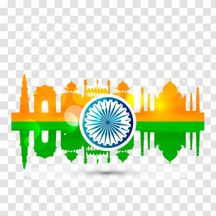 Indian Independence Movement Day Public Holiday August 15 - New Year - Creative Building Transparent PNG