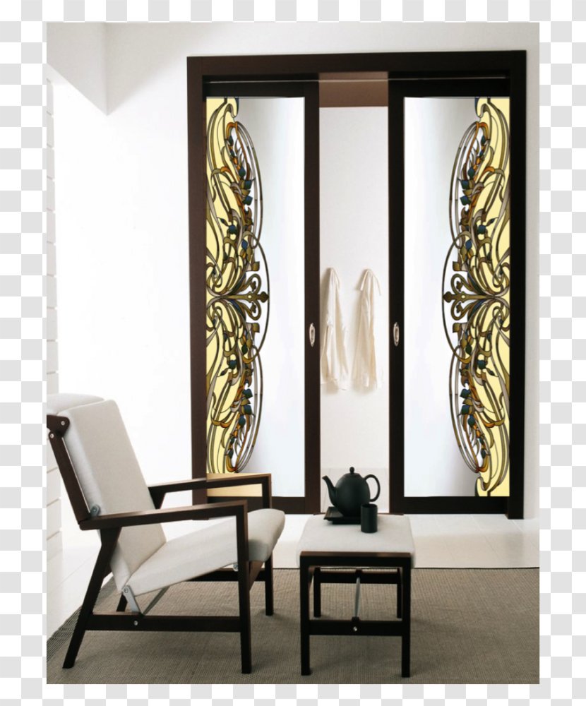 Sliding Door Glass Furniture - Armoires Wardrobes Transparent PNG