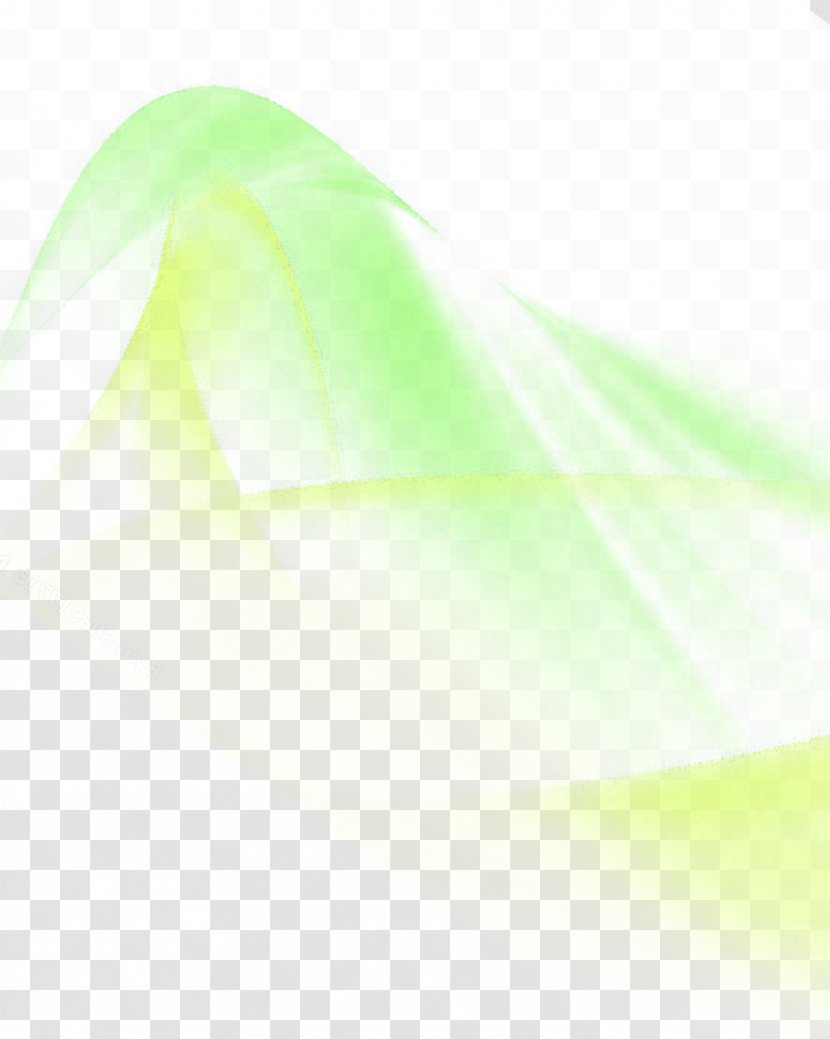 Light Green Computer Wallpaper - Tea Effect Element Transparent PNG