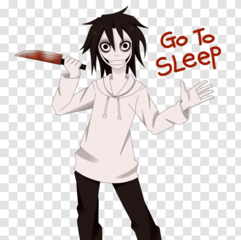 Slenderman Jeff The Killer Creepypasta Laughing Jack Image - Flower Transparent PNG