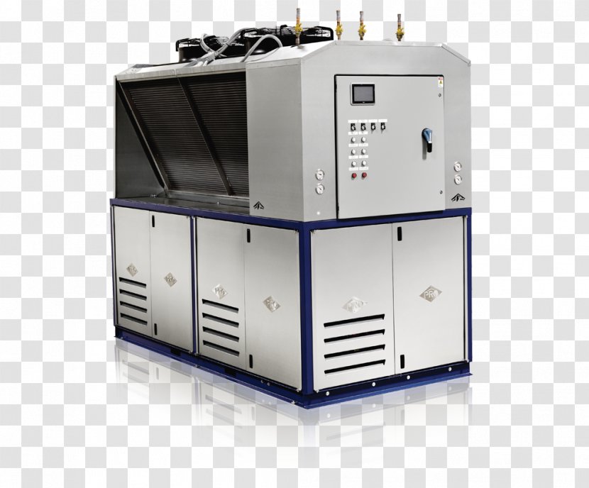 Chiller Machine Refrigeration System Condenser - Condensation - Scroll Compressor Transparent PNG