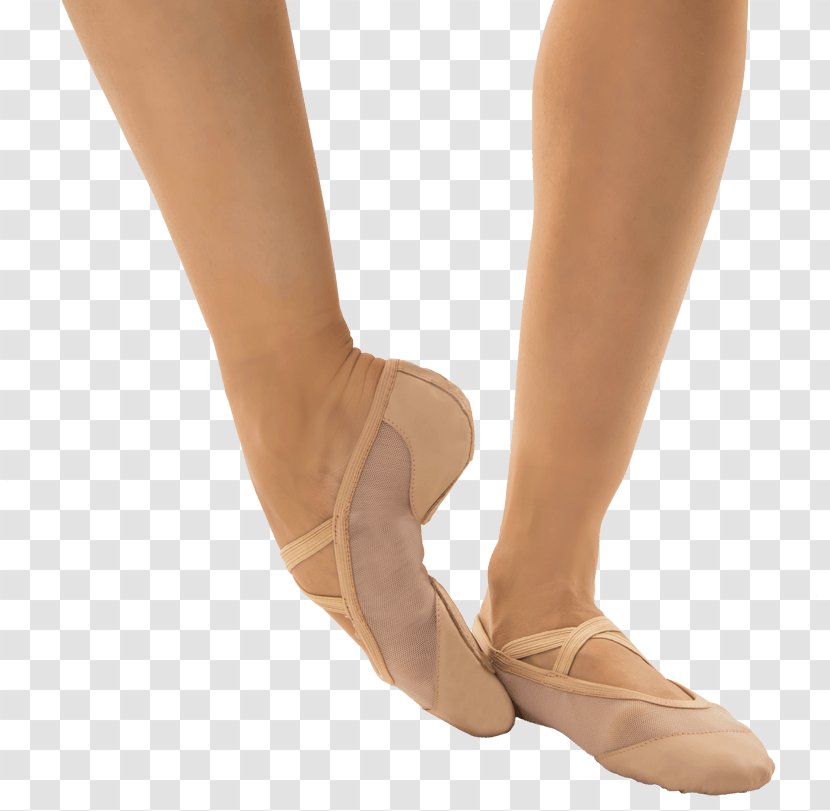 Ballet Shoe Dance Sock - Watercolor Transparent PNG