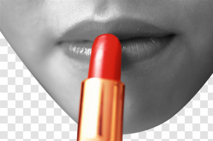 Lipstick Lip Balm Cosmetics - Woman Transparent PNG