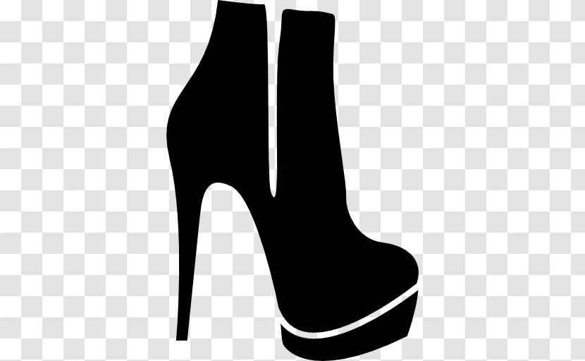 High-heeled Shoe Boot Absatz Zipper - Heel Transparent PNG
