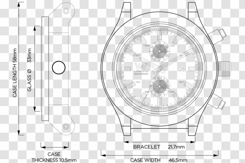 Watch Strap Clothing Accessories White - Tree Transparent PNG