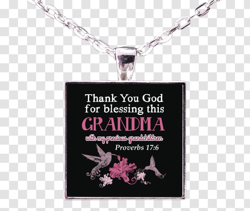 Glorious Grandmas T-shirt Necklace Charms & Pendants Mother - God - Thank Transparent PNG