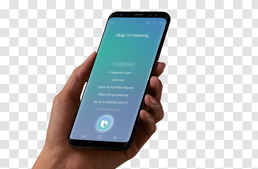 Samsung Galaxy S8 Bixby Electronics Intelligent Personal Assistant Google - Asistente Persoal Intelixente Transparent PNG