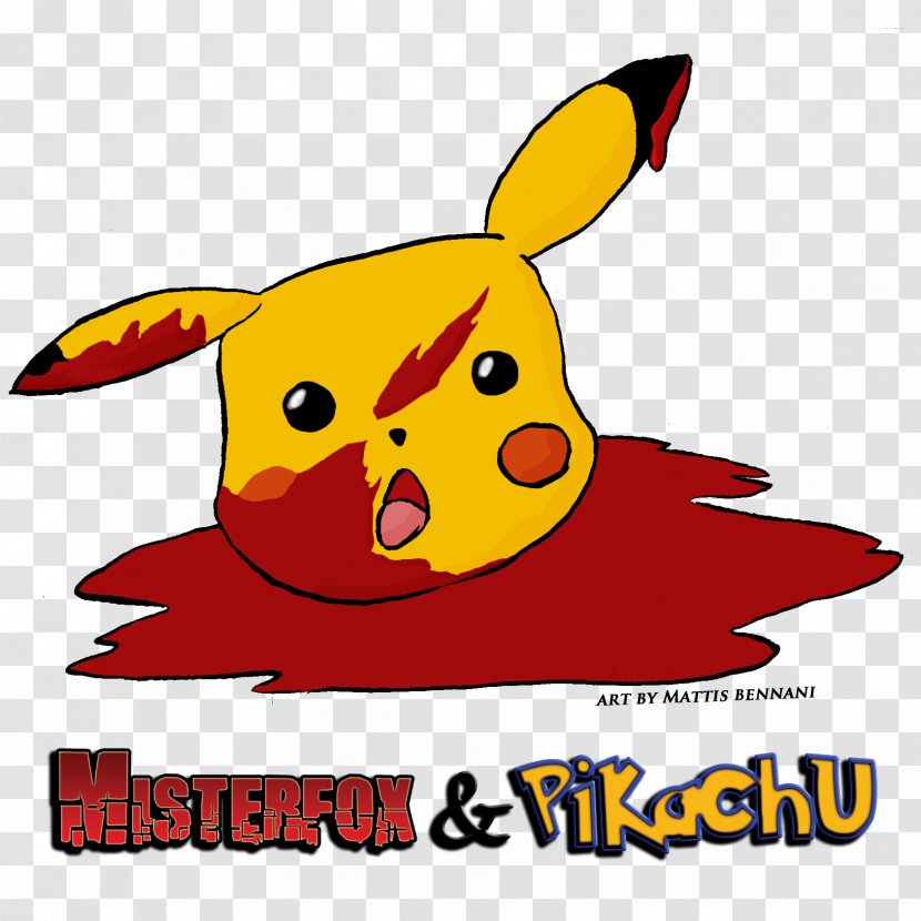 Pikachu Fox Clip Art - Area Transparent PNG
