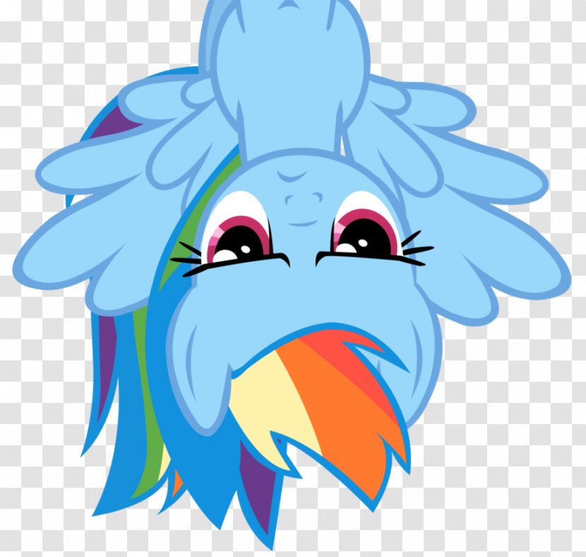 Rainbow Dash Beak Pony Character - Tree - Vector Transparent PNG