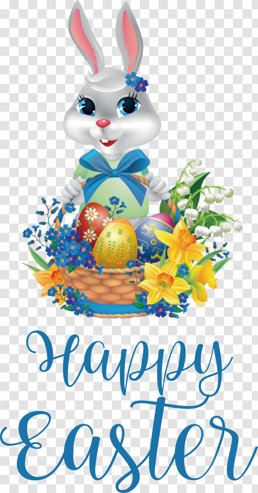 Happy Easter Day Easter Day Blessing Easter Bunny Transparent PNG