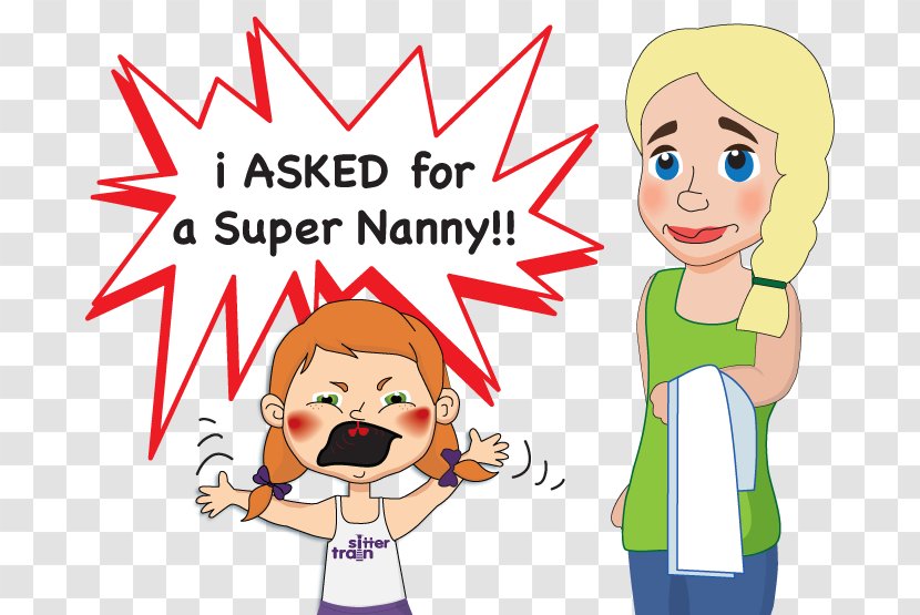 Babysitting Nanny Sitter Train Comic Book Child Care - Male Transparent PNG