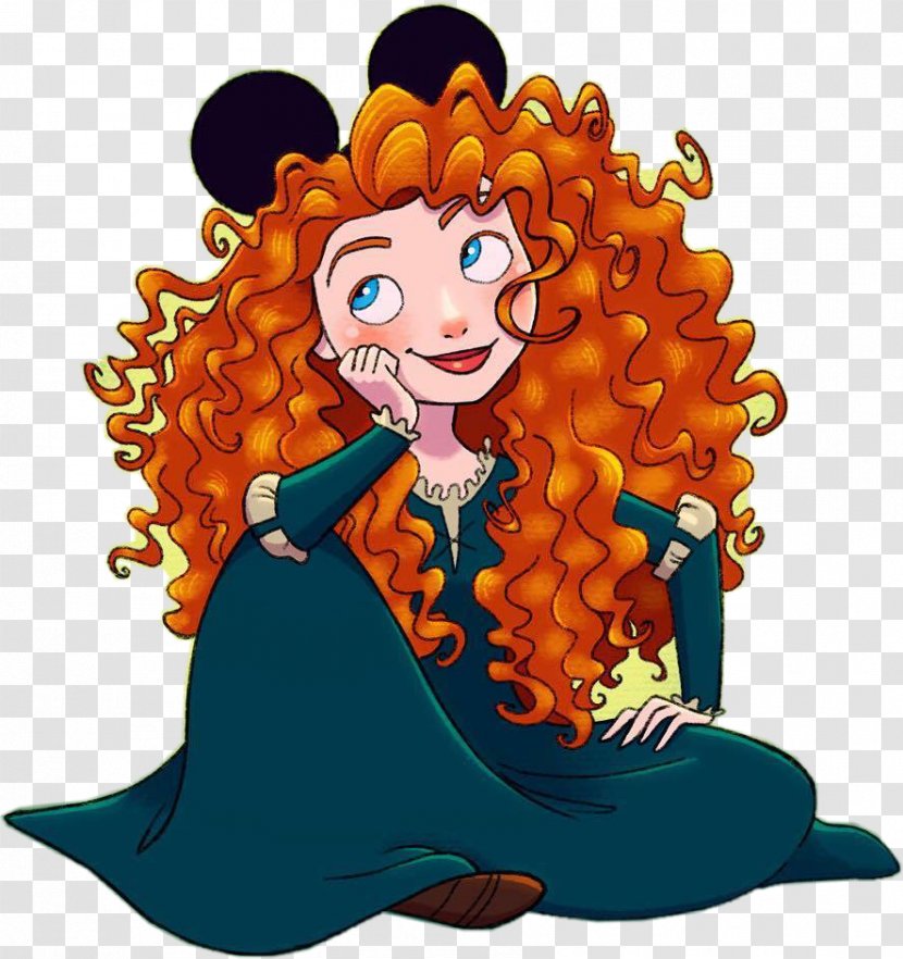 Merida Drawing Image The Walt Disney Company Princess - Fan Art Transparent PNG