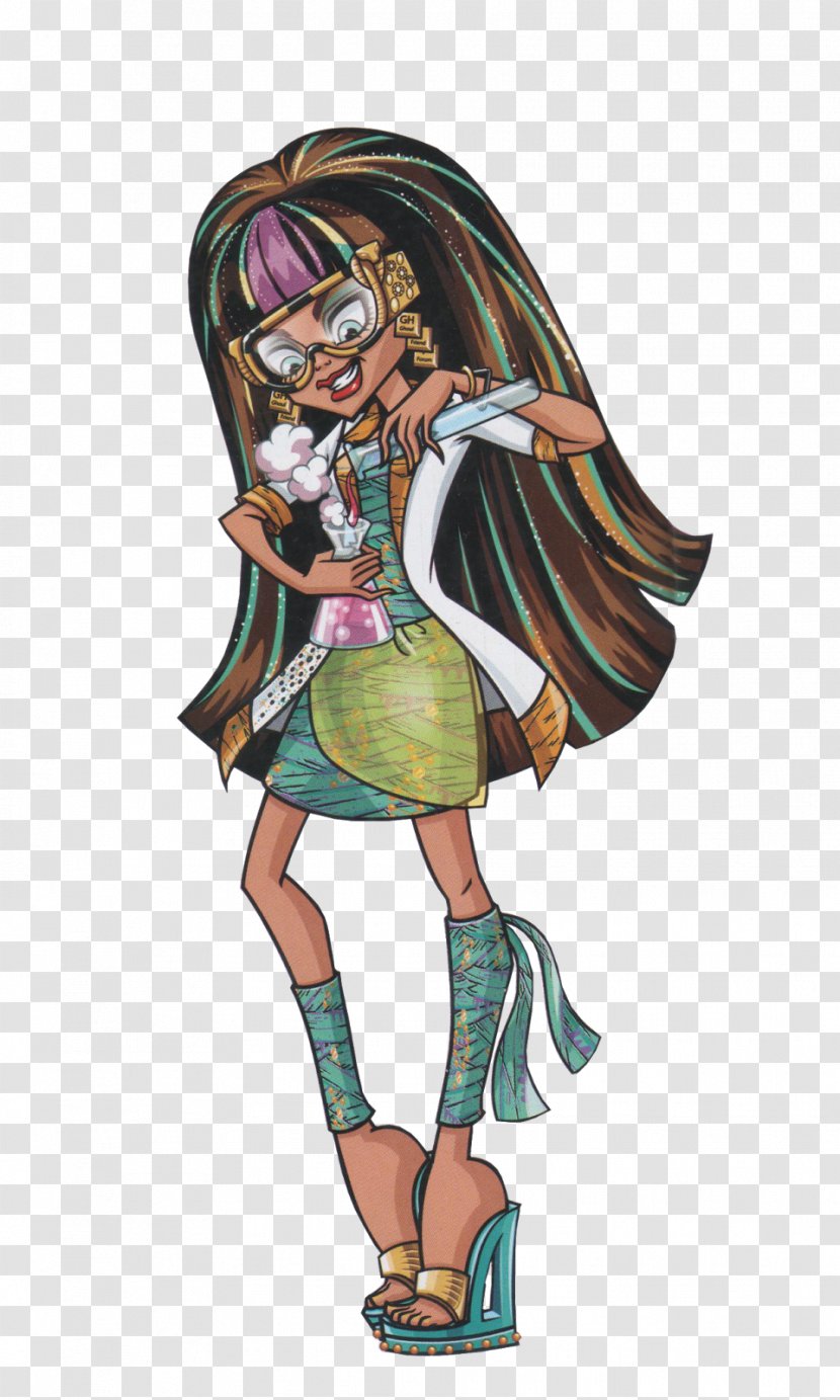 Monster High Frankie Stein Doll Cleo De Nile Transparent PNG