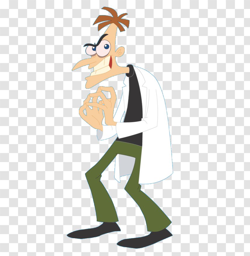 Dr. Heinz Doofenshmirtz Perry The Platypus Phineas Flynn Ferb Fletcher Character - Heart - Evil Doctor Transparent PNG