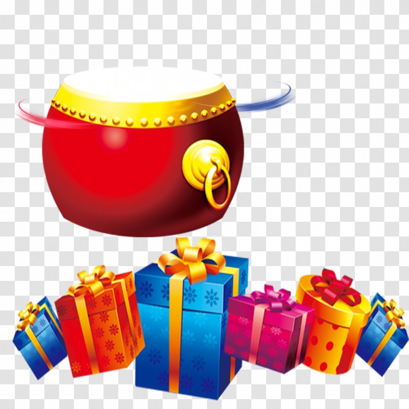Gift Chinese New Year Gratis - Christmas - Percussion Transparent PNG