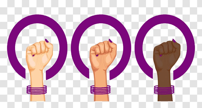 Women's Empowerment Feminism Woman Female - Finger Transparent PNG