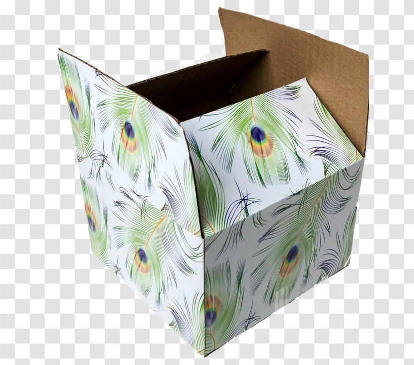 Box Paper Plastic Logo - Feather - Flute Peacock Transparent PNG