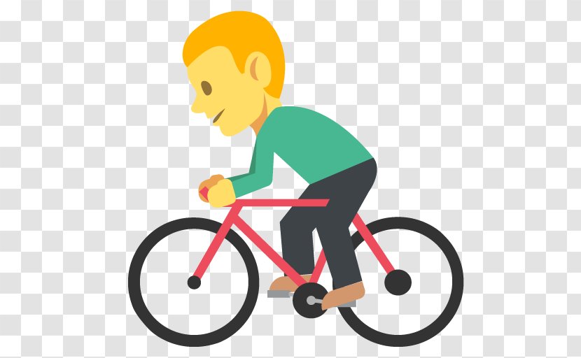 Guess The Emoji Cycling Cyclist Person - Bicycle Transparent PNG