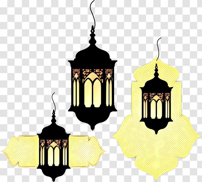 Eid Mubarak Design - Ceiling Fixture - Lantern Interior Transparent PNG