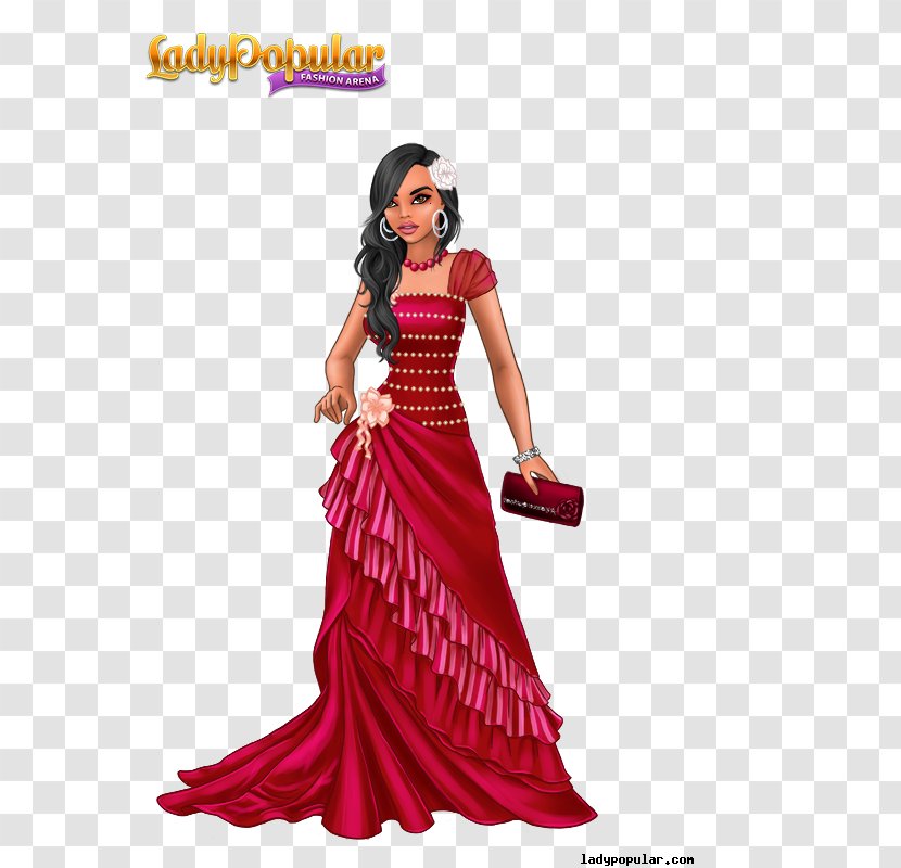 Lady Popular Fashion .de Woman Model - Red Carpet Transparent PNG