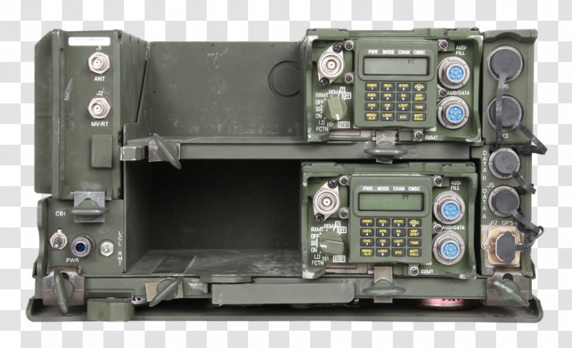 SINCGARS AN/PRC-77 Portable Transceiver Combat-net Radio AN/VRC-12 - Sincgars - Signal Transmitting Station Transparent PNG