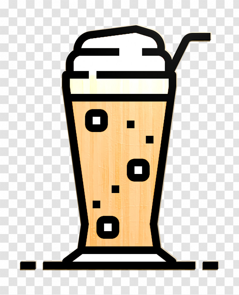 Iced Coffee Icon Drink Icon Coffee Shop Icon Transparent PNG