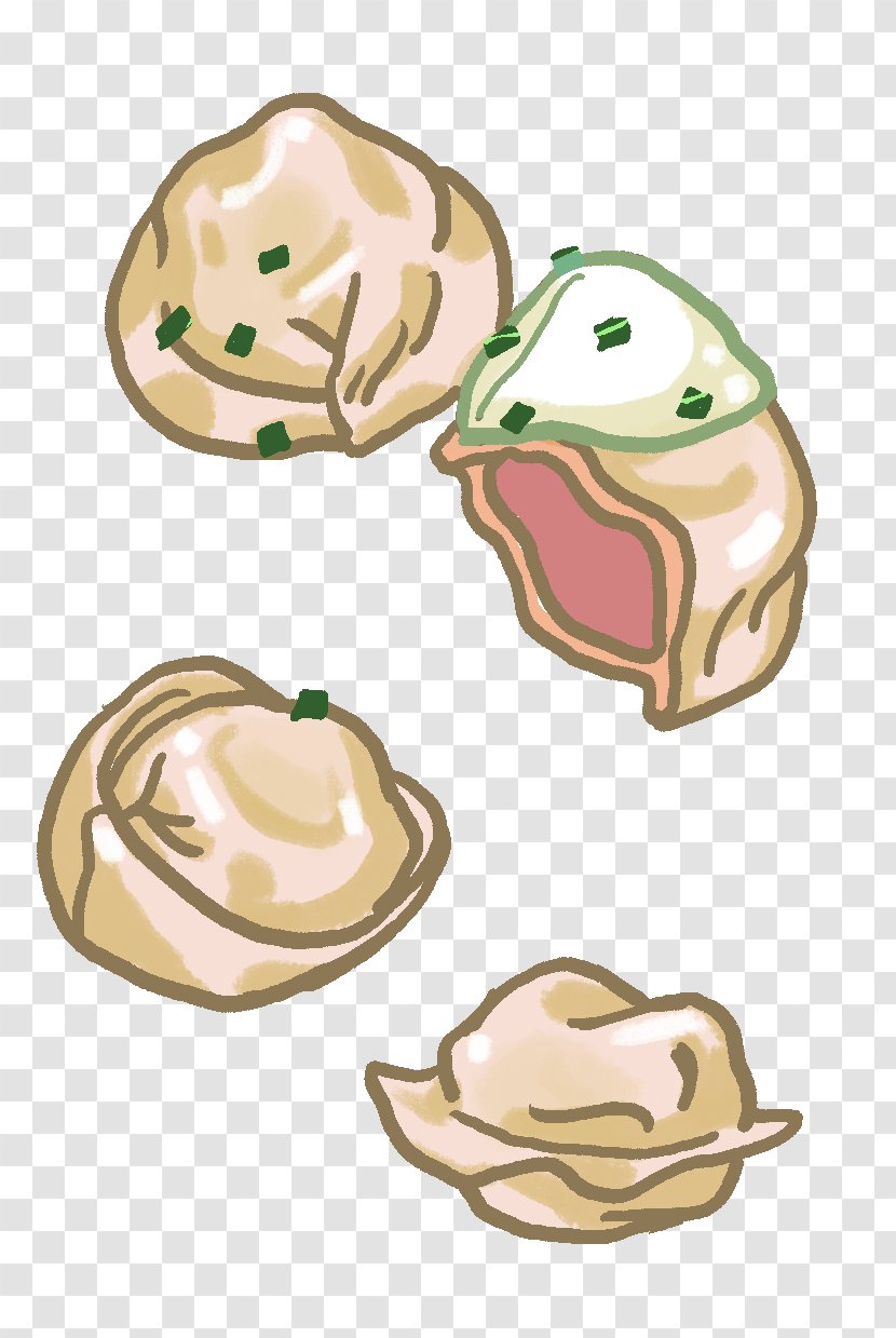 Jiaozi Pirozhki Ravioli Apple Dumpling Pelmeni - Pączki Transparent PNG