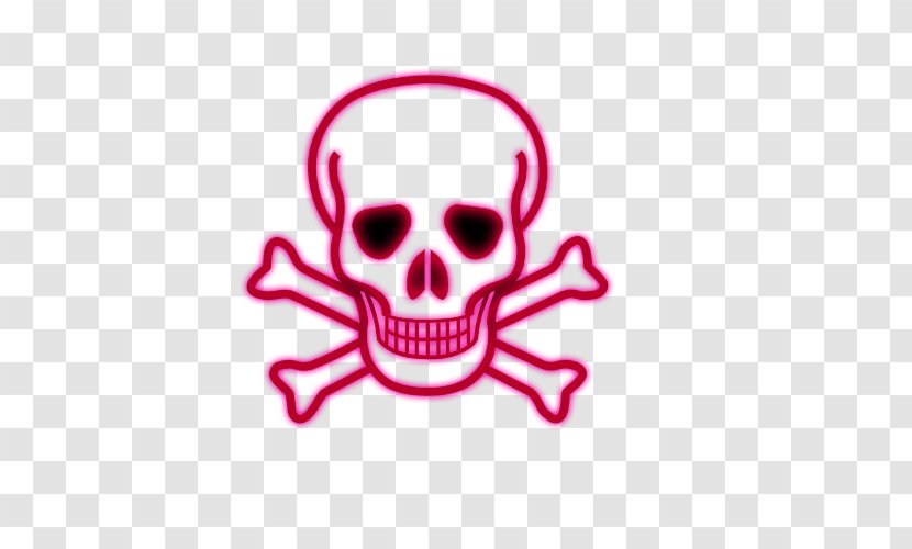 Skull & Bones And Crossbones Human Symbolism - Piracy - Effact Transparent PNG